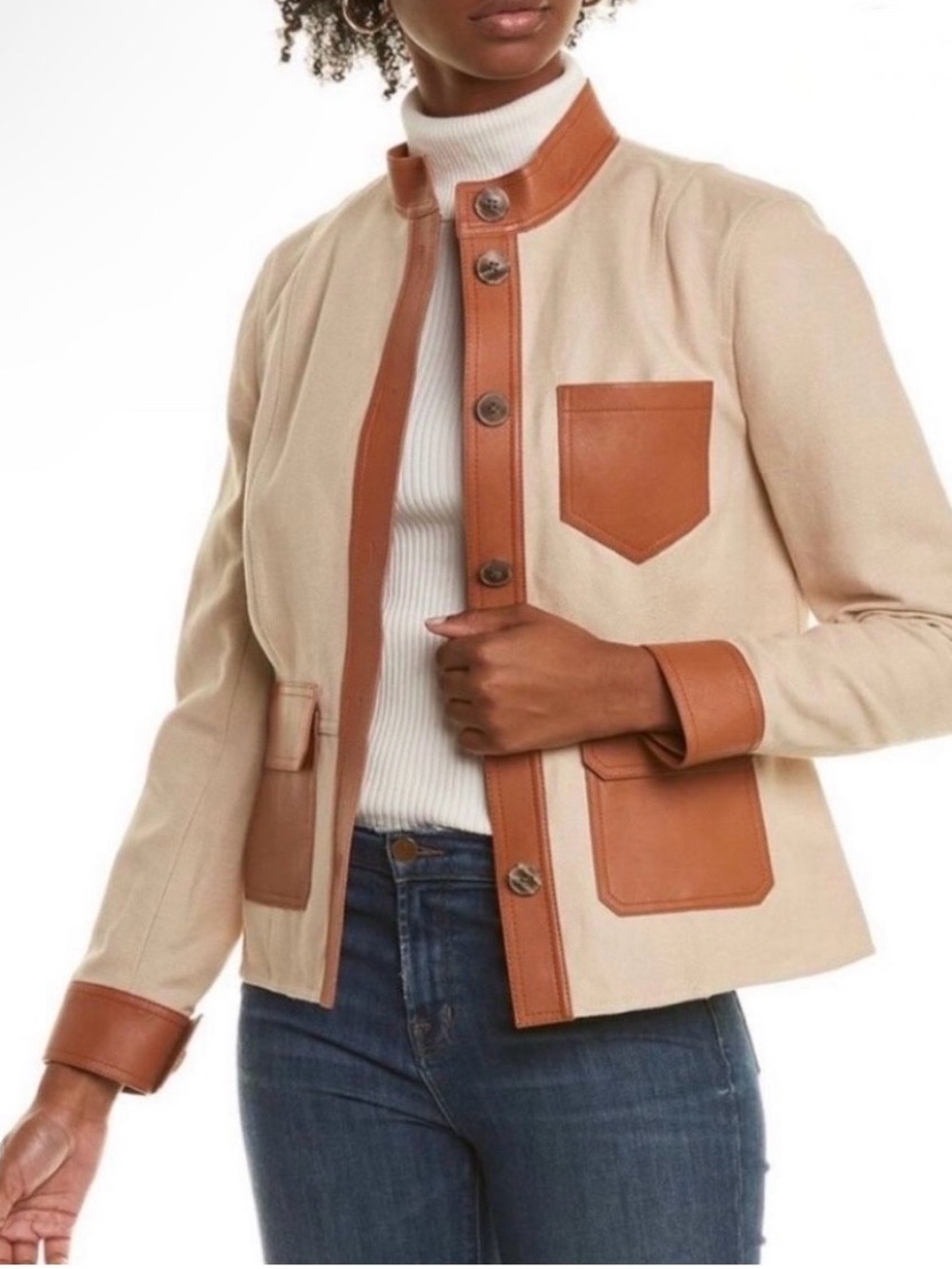Tory Burch NWT Camden Jacket Size 6